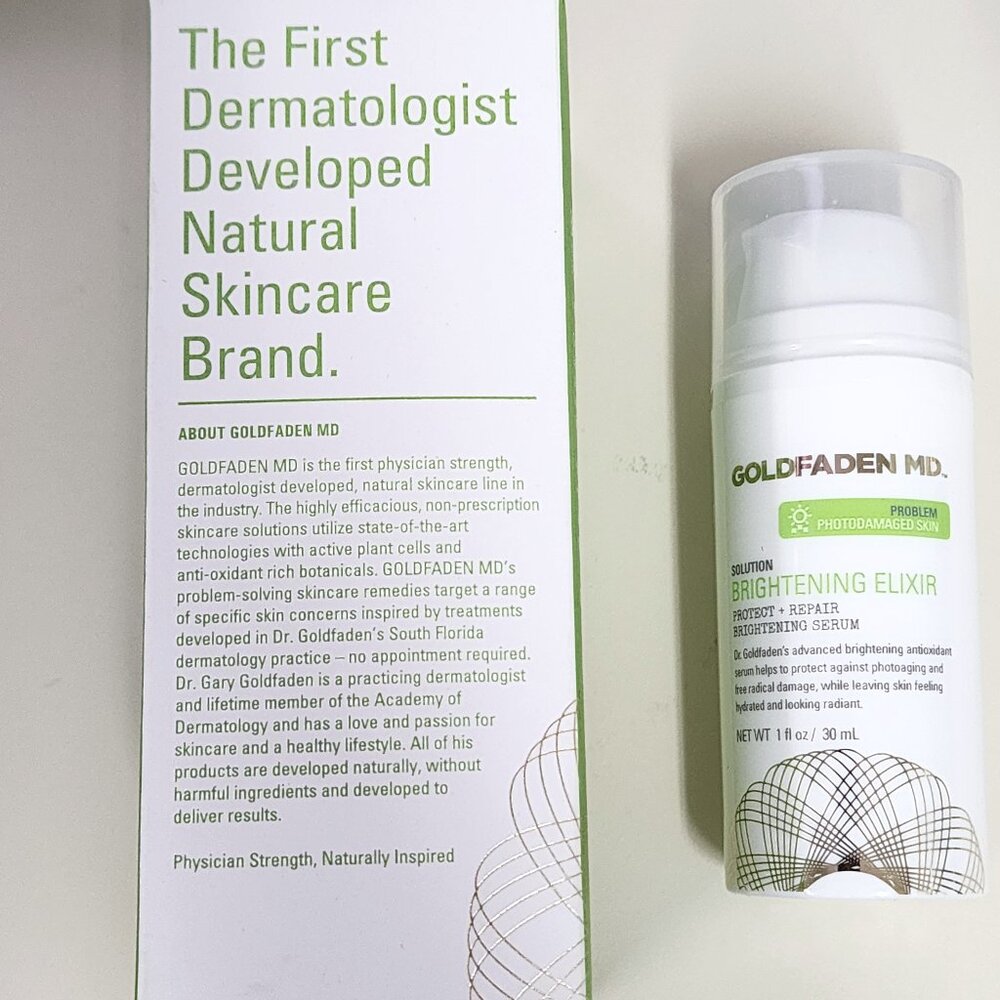 Goldfaden MD. Brightening Elixir 1oz.